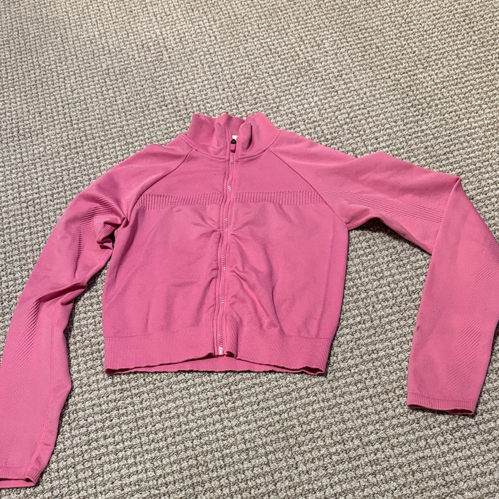 Pink Zip-Up